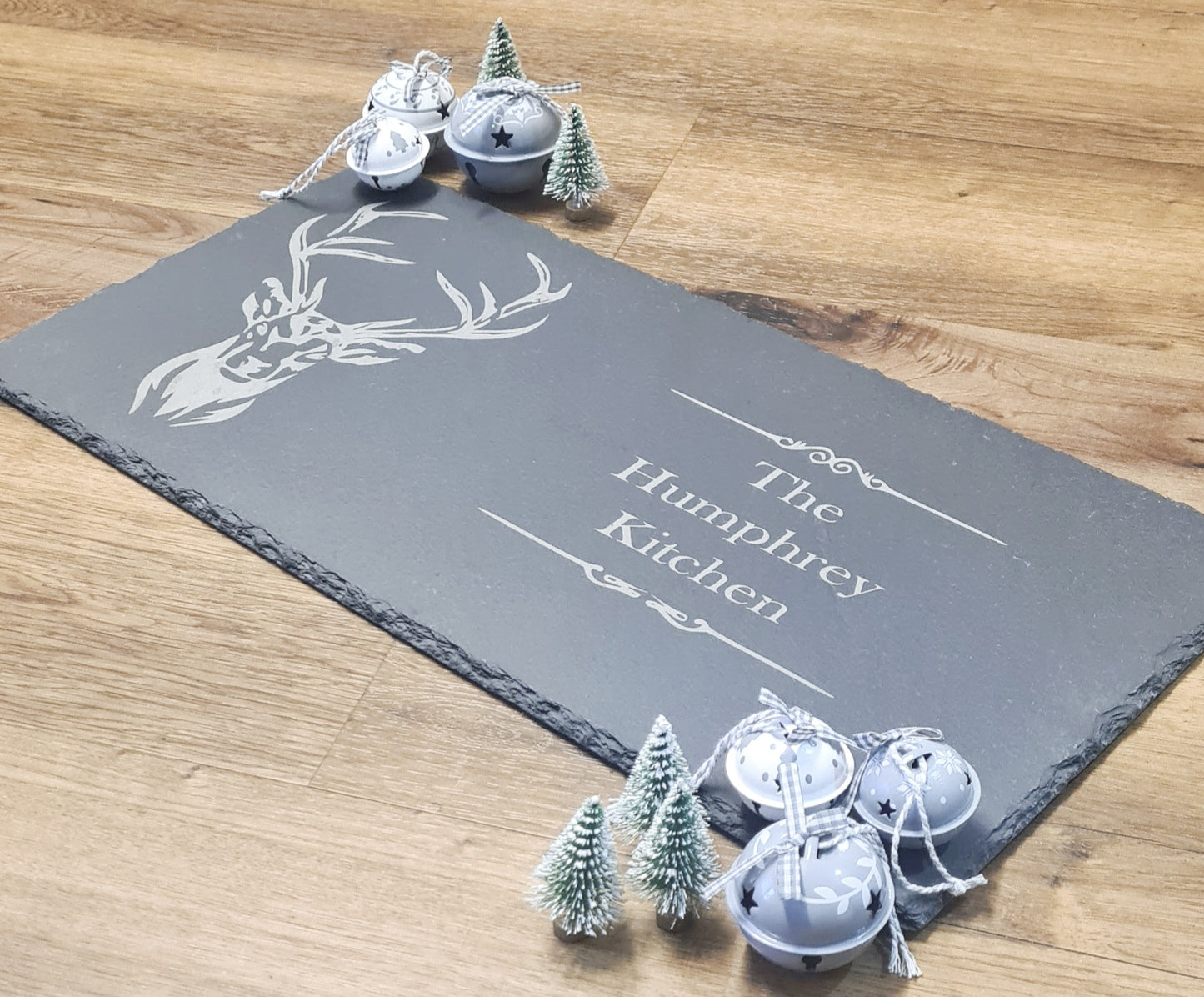 Personalised engraved charcuterie board