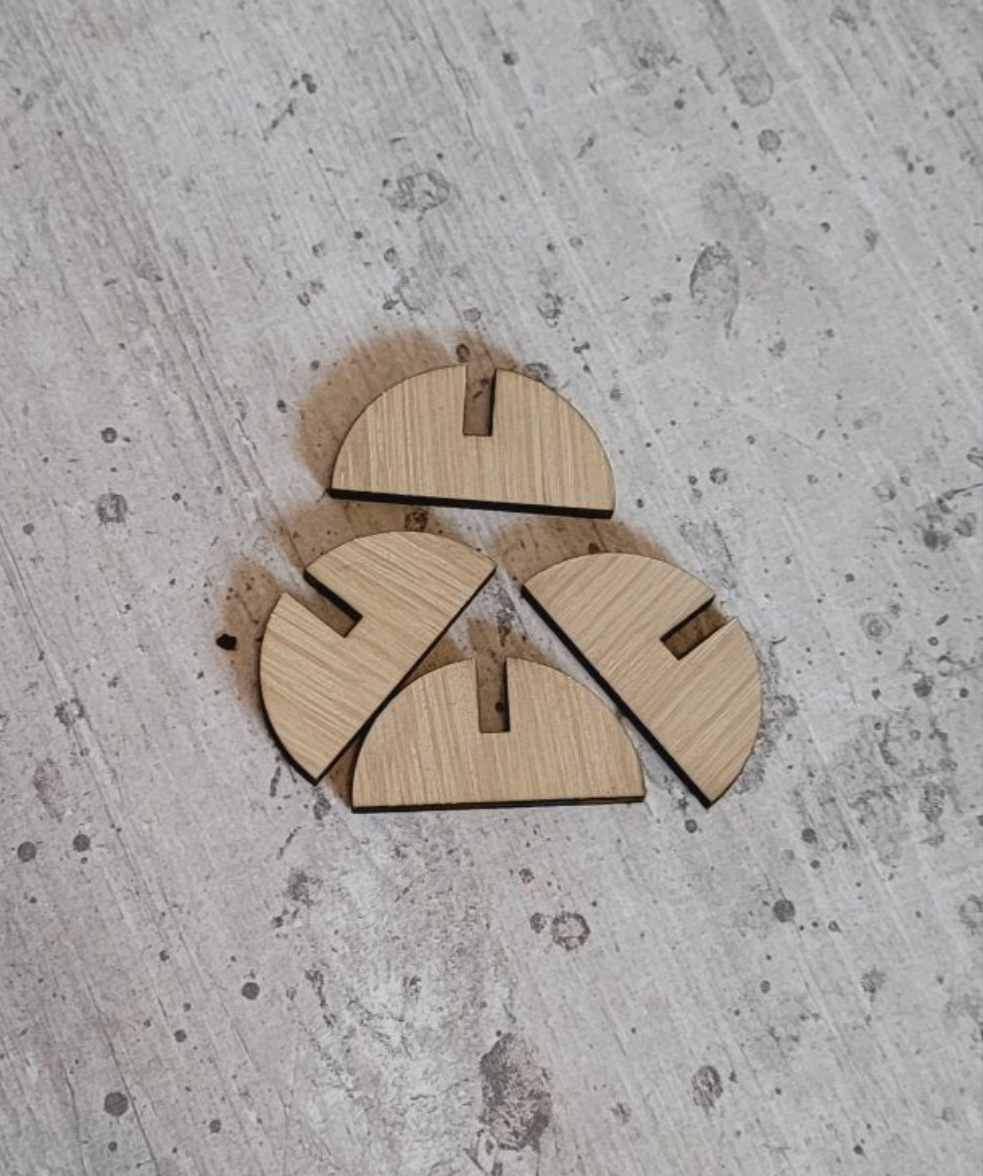 Personalised Elephant Wooden Cards – Specially Engraved For her