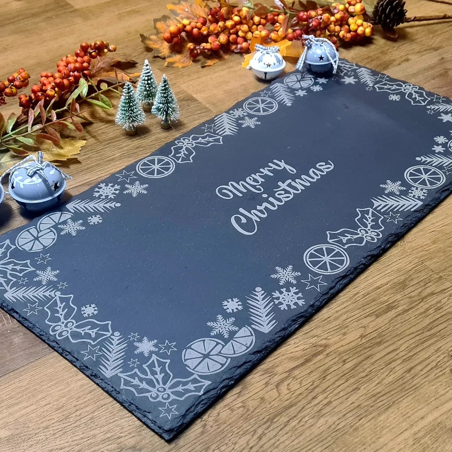 Merry Christmas slate designs