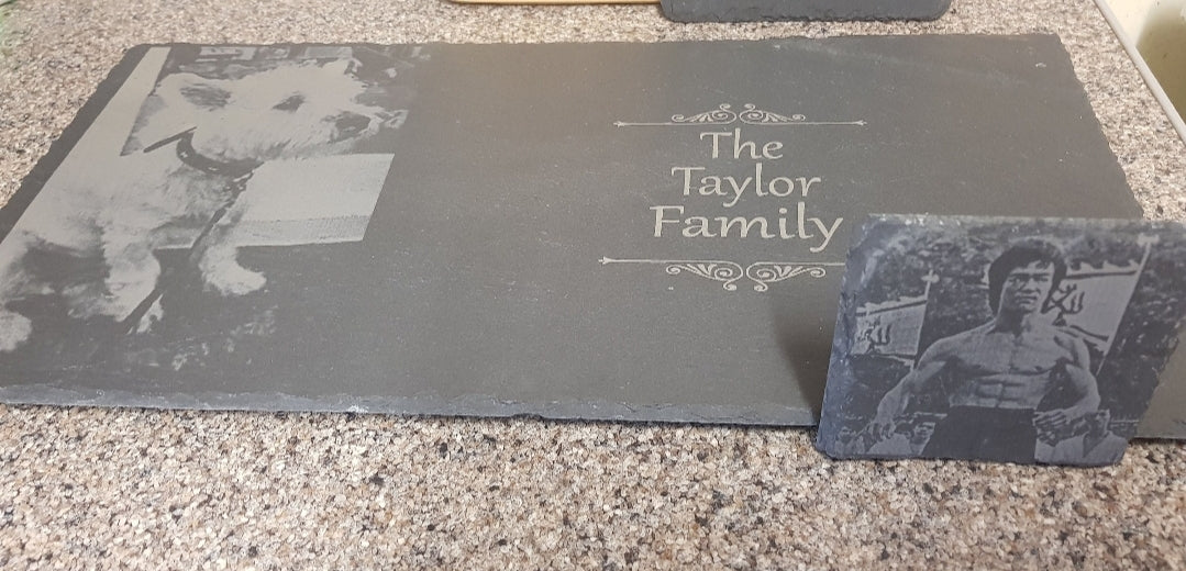 Personalised chopping board