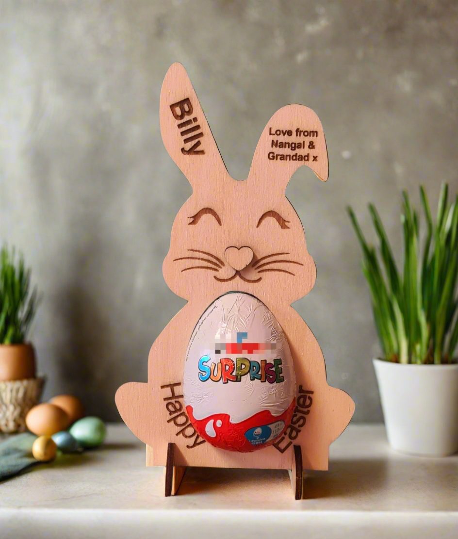 Childrens personalised Easter Bunny gift