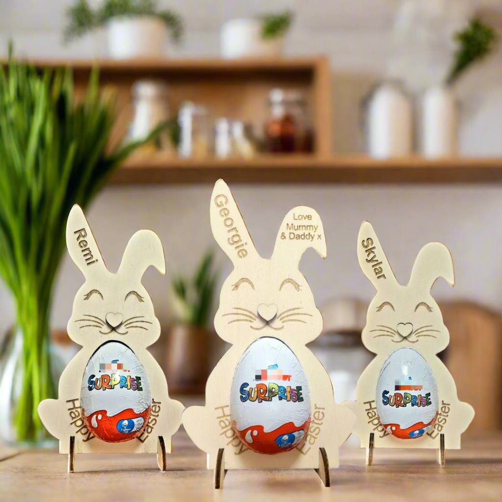 Personalised Easter Bunny egg
