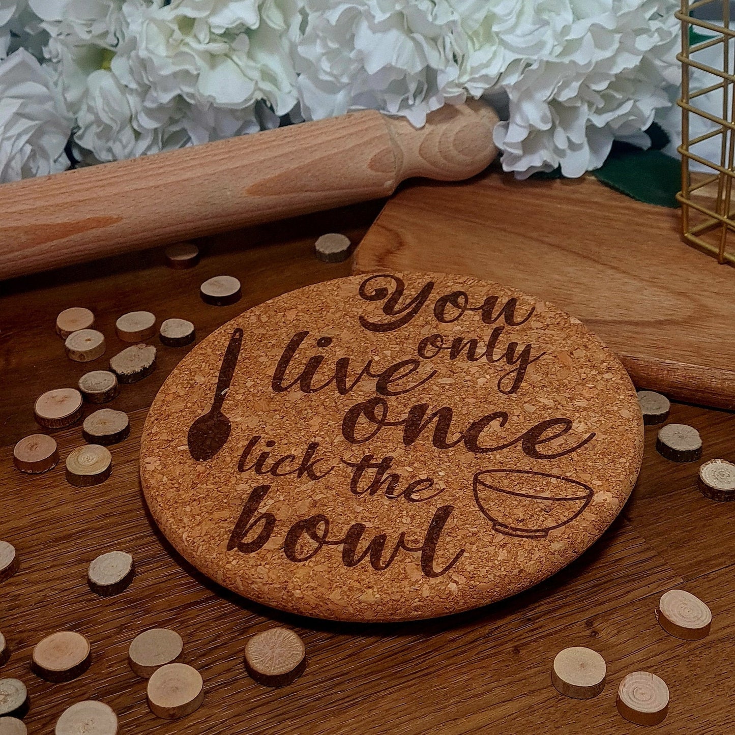 Rustic Cork Trivet | Hot Pot Stand | Heat mat