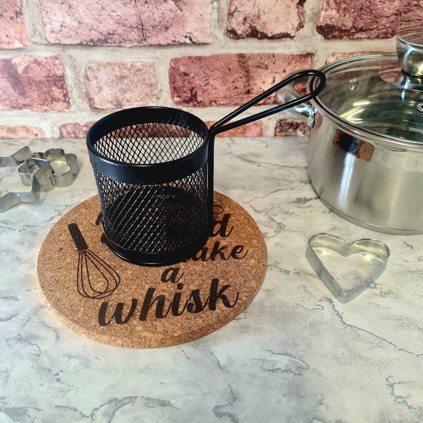 Rustic Cork Trivet | Hot Pot Stand | Heat mat