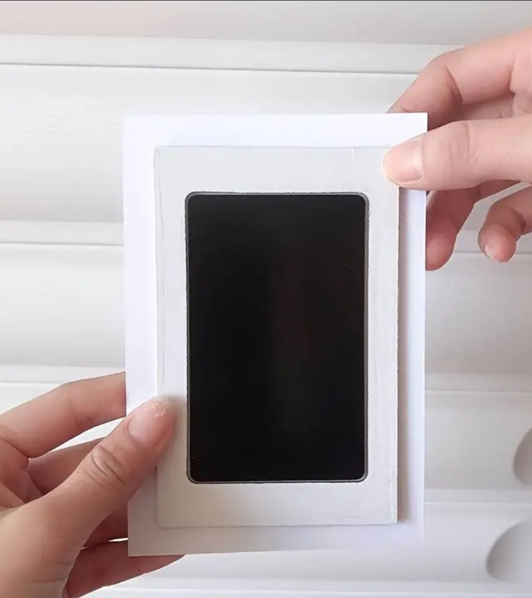 Personalised A4 Pet Paw Print in Frame - Unique Keepsake Gift