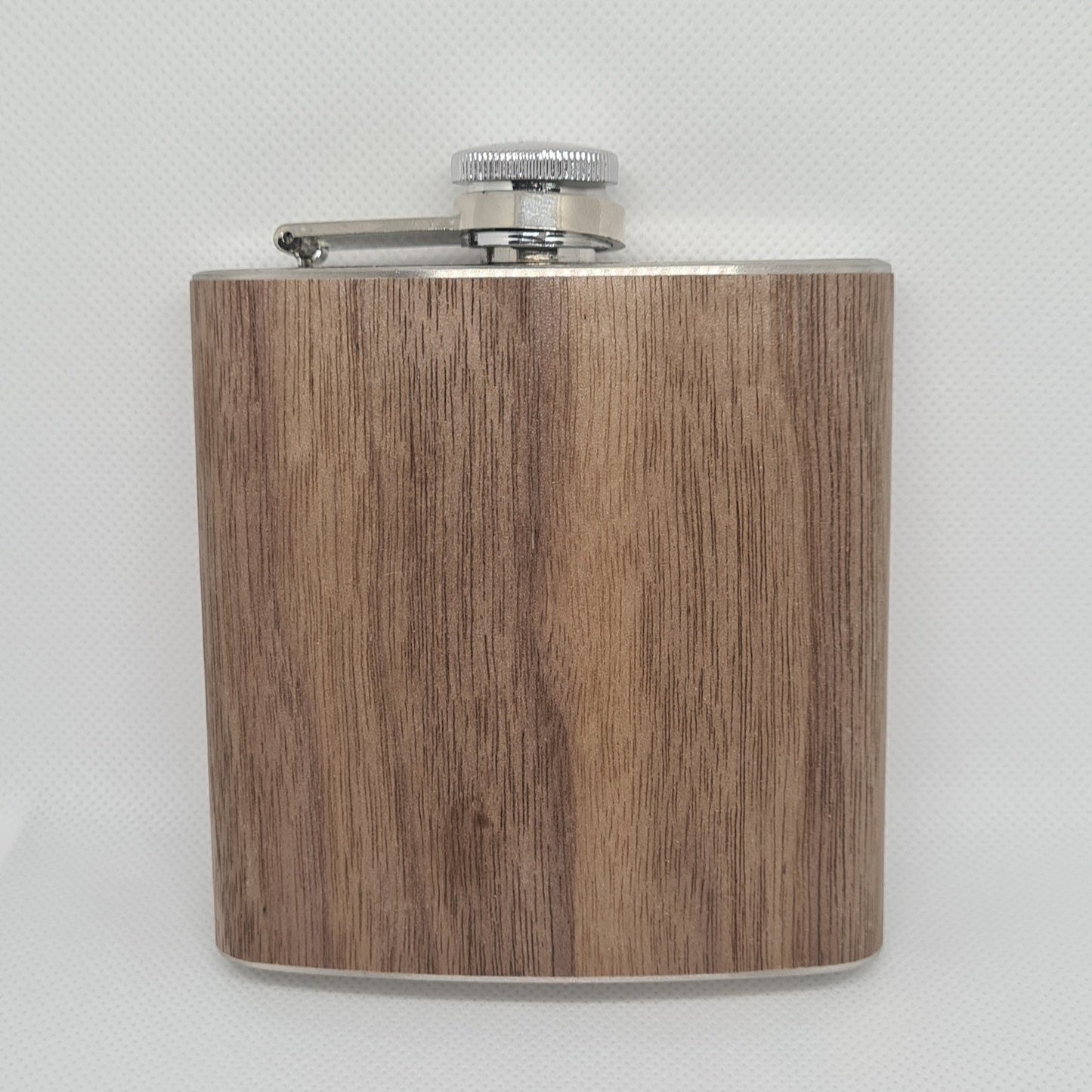 Personalised Engraved Wooden Hip Flask