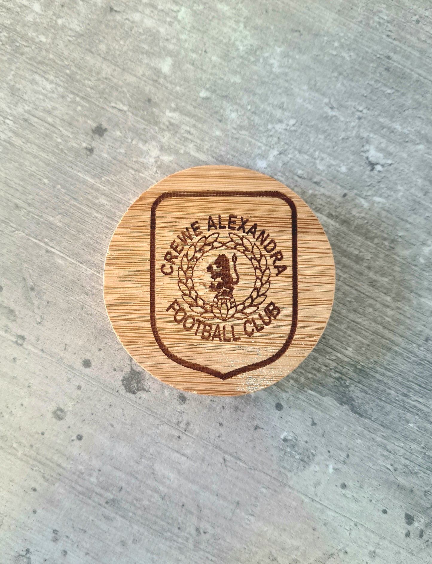 Engraved Football Bottle Opener/Fridge Magnet