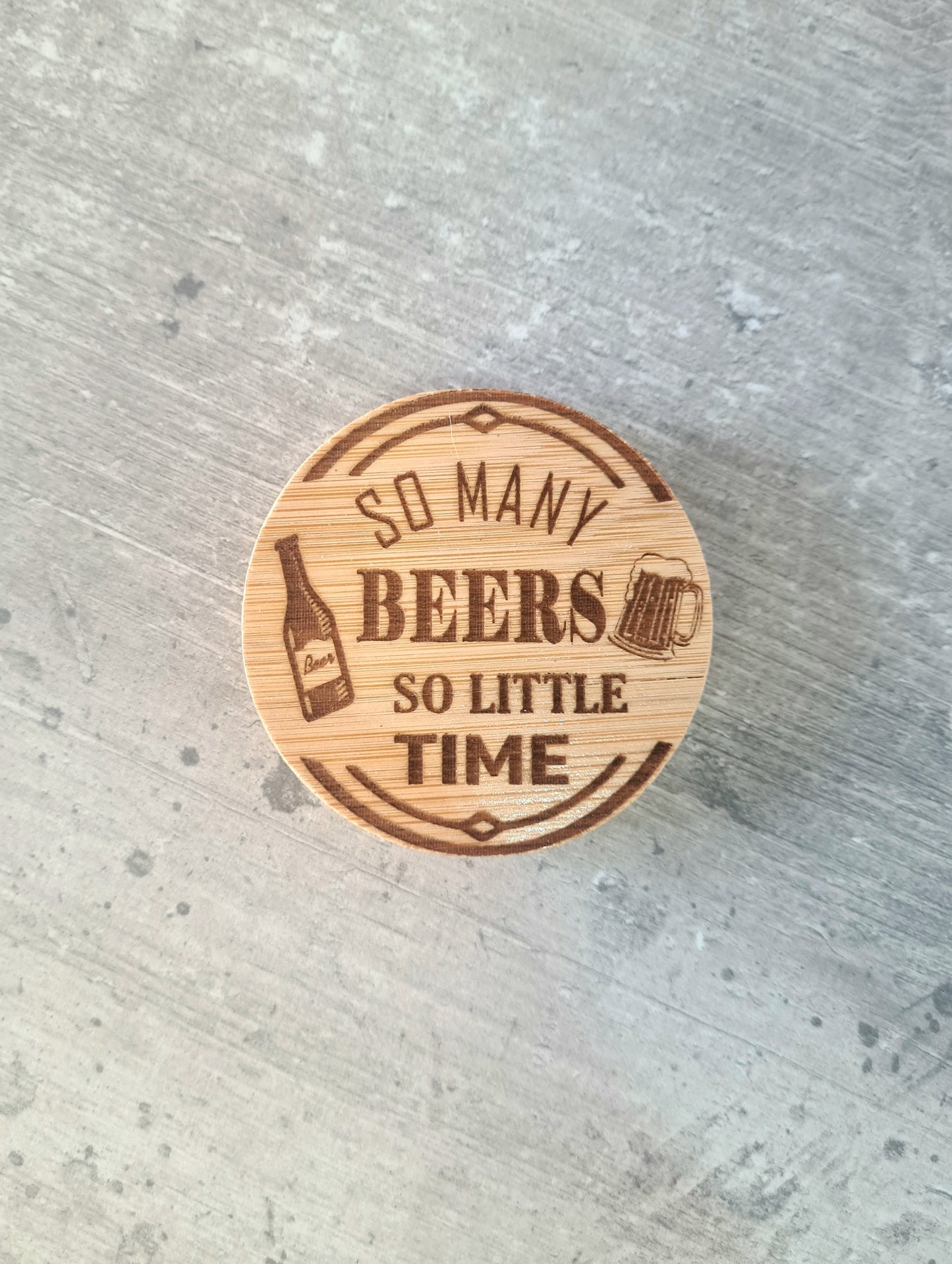 Engraved Bottle Opener/Fridge Magnet