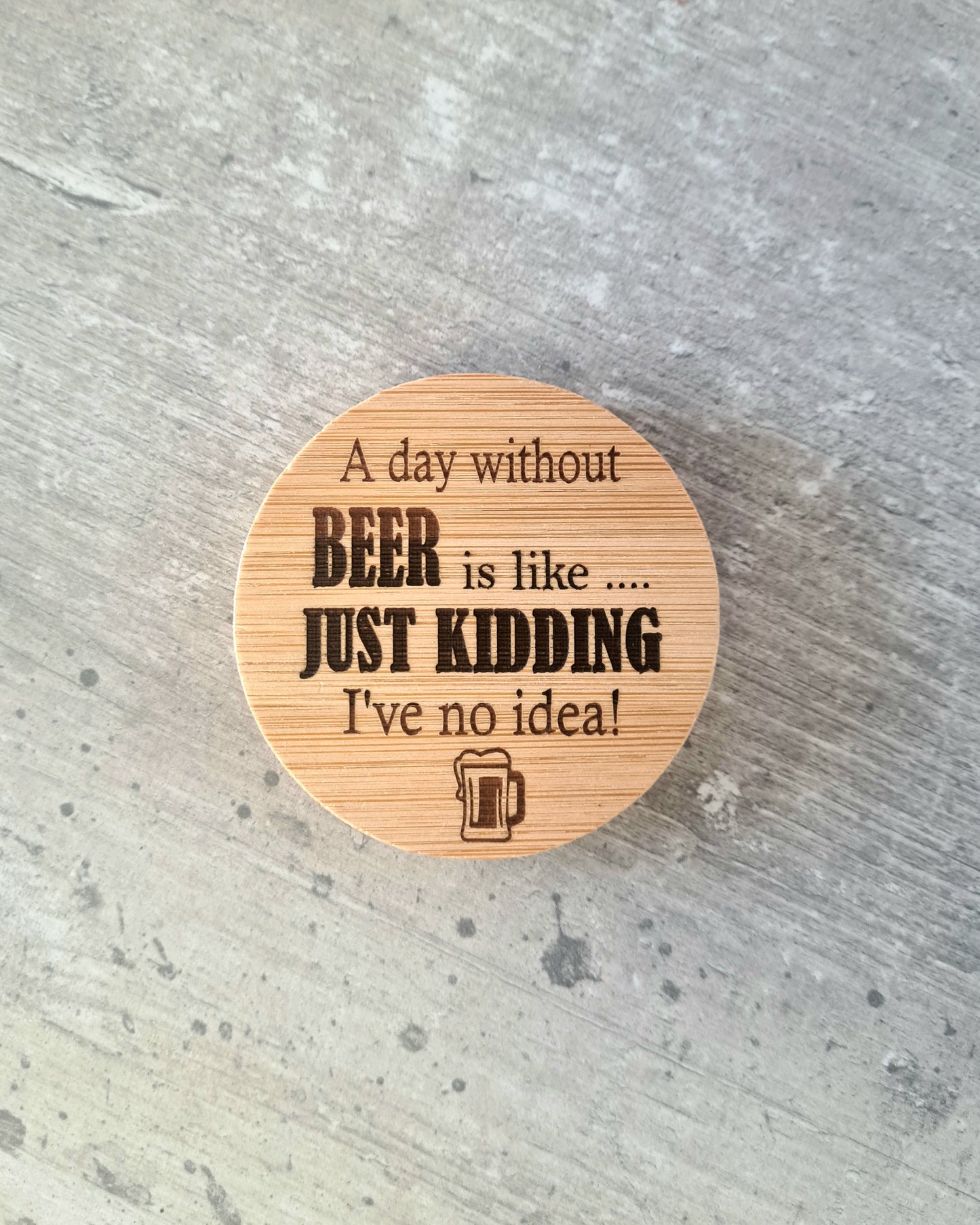 Engraved Bottle Opener/Fridge Magnet