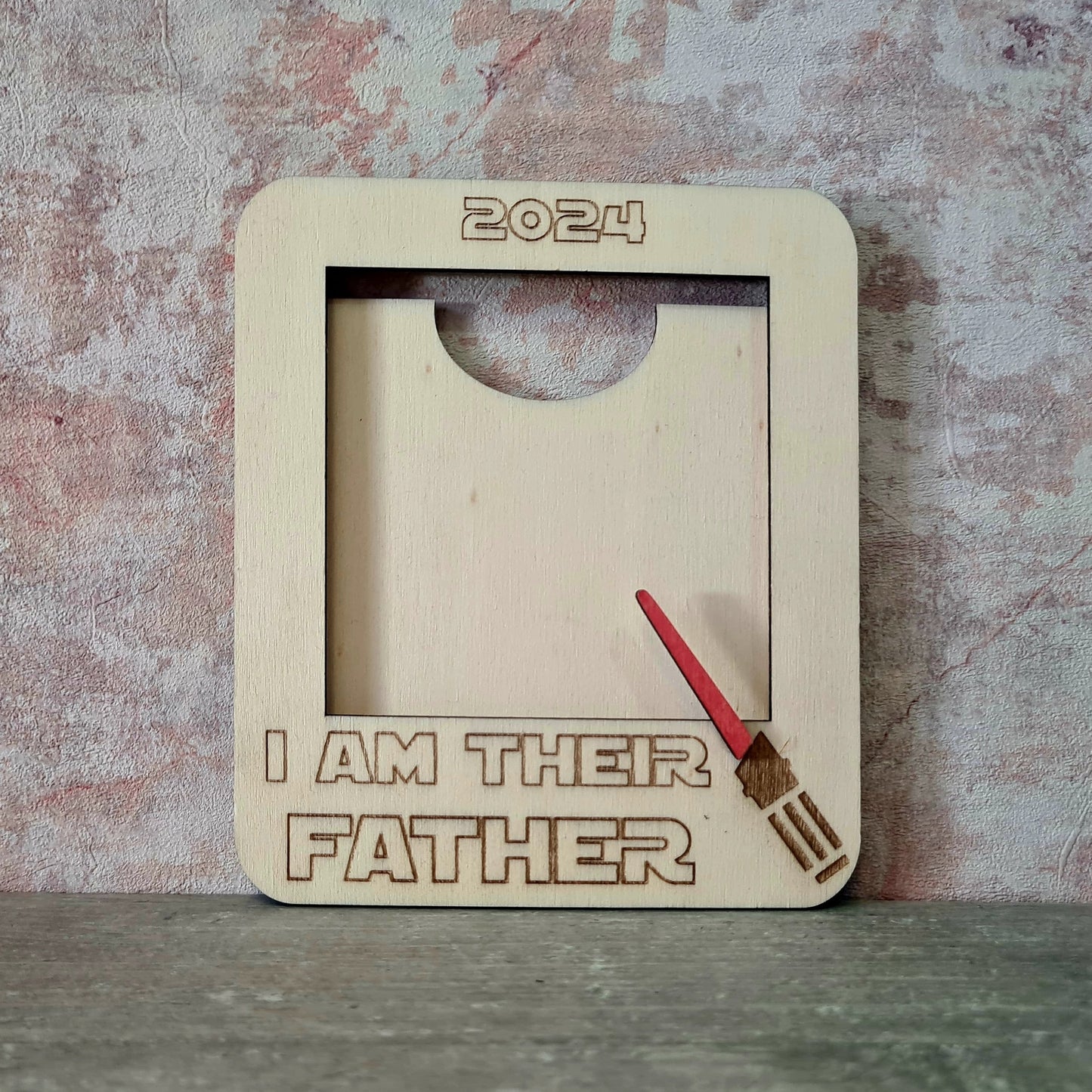 star wars dada photo frame i am the father