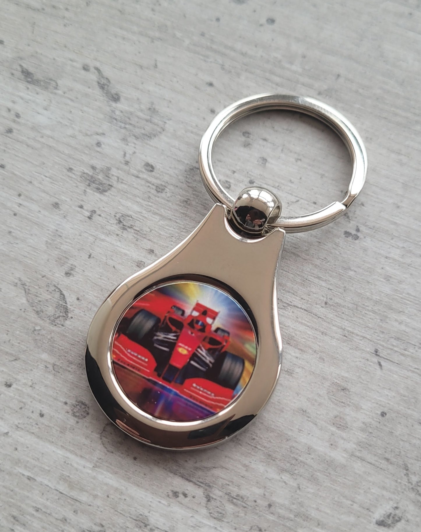 custom birthday keepsake keyring