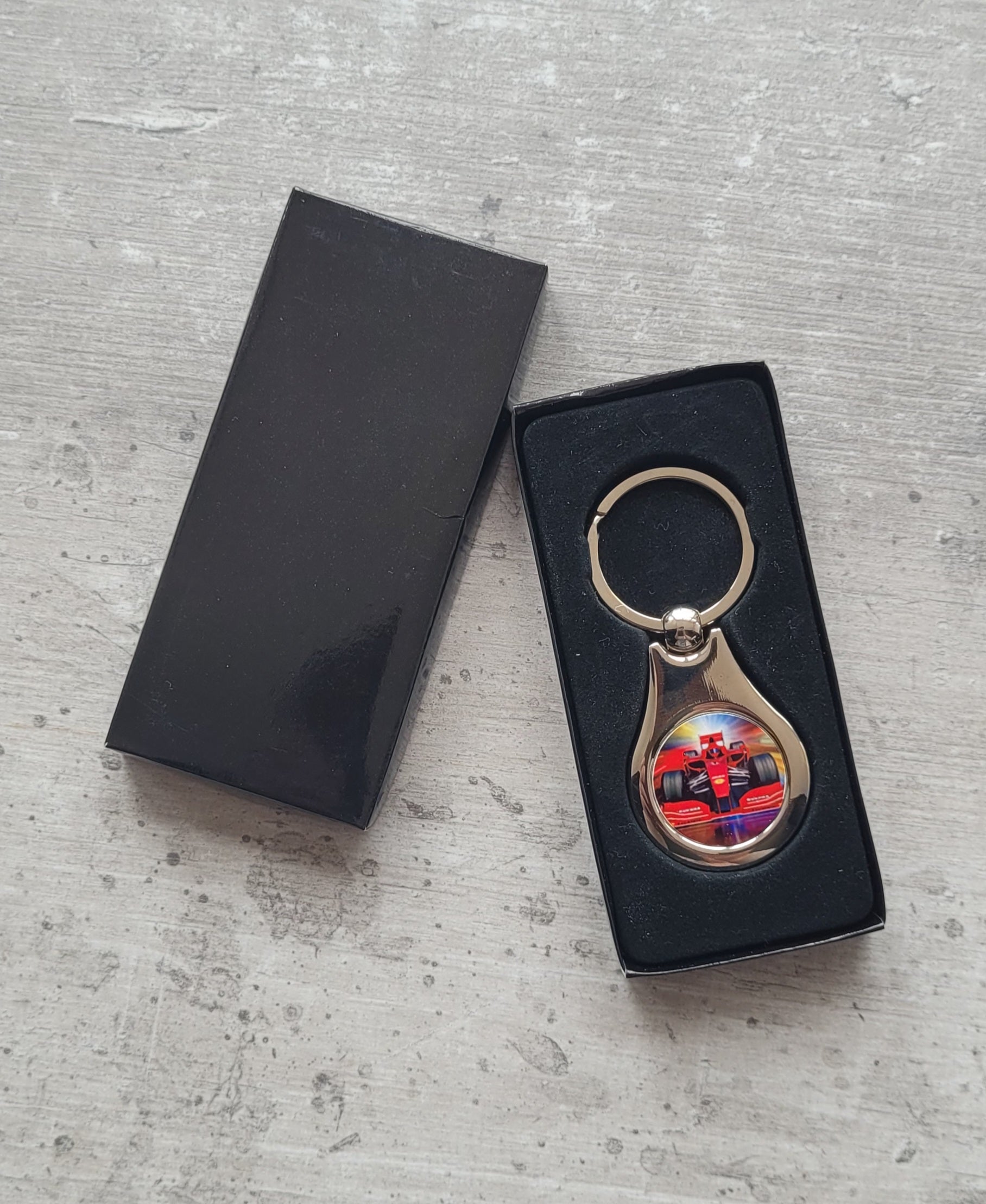 photo keyring gift-boxed for gifting
