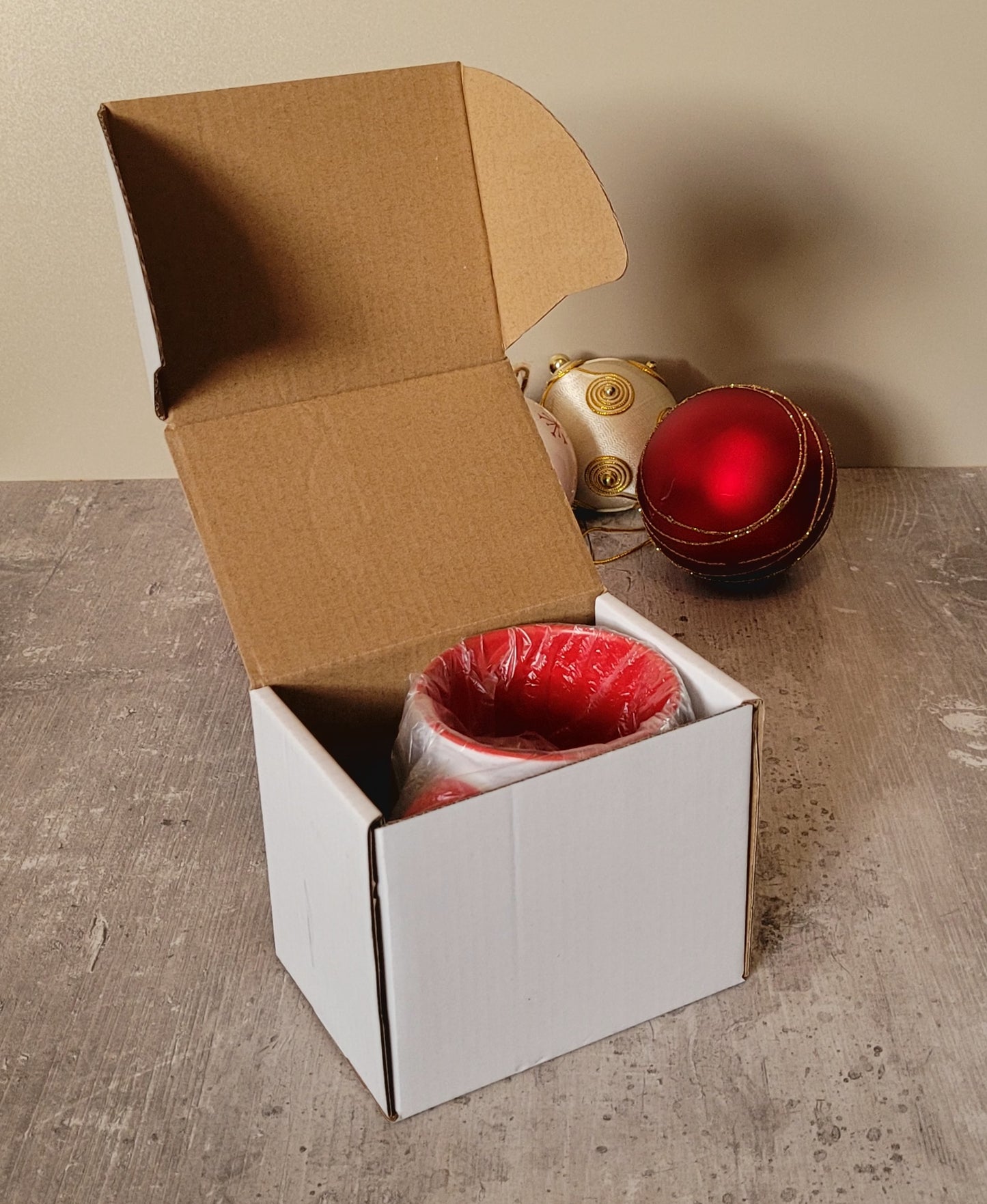 Merry & Fright Gothic Christmas Mug – Skull Santa Design | Spooky Xmas Gift UK