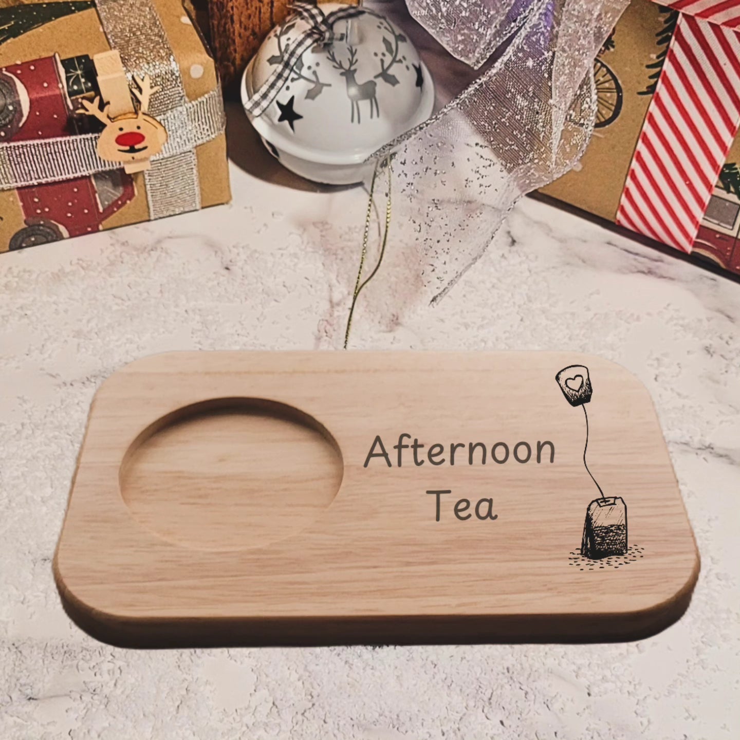 Personalised tea tray