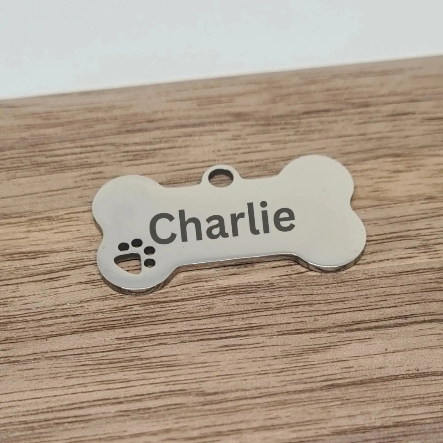 Premium Engraved Personalised Custom Name ID Bone Tag Collar