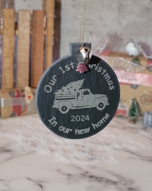 1st Christmas In Our New Home Tree Ornament