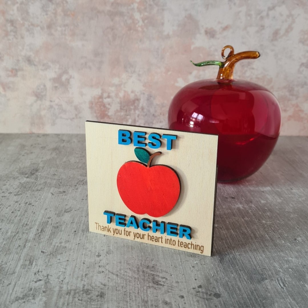 Teacher Gift Card Holder