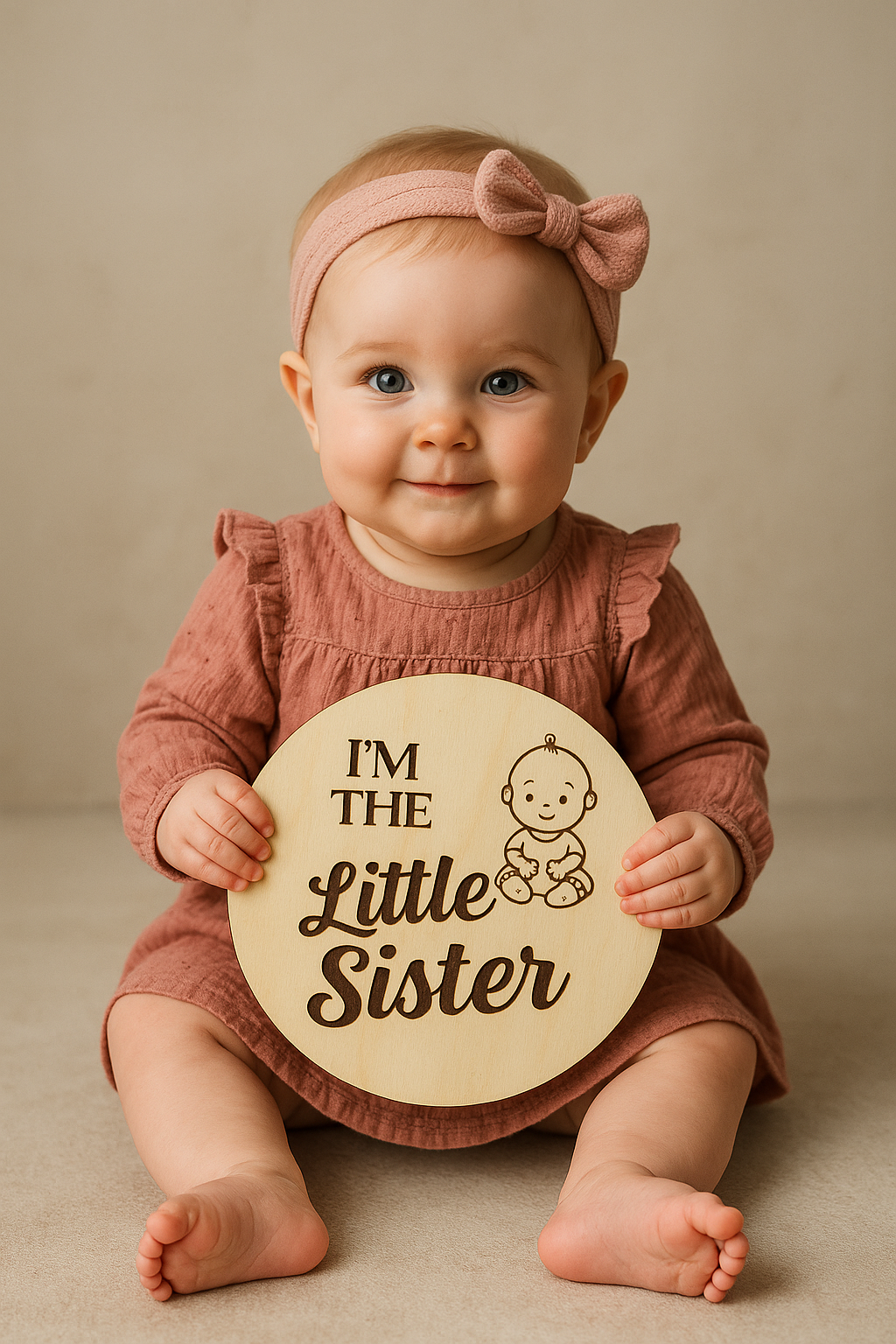 Welcome to the world, New Born baby/pregnancy photography prop announcement board