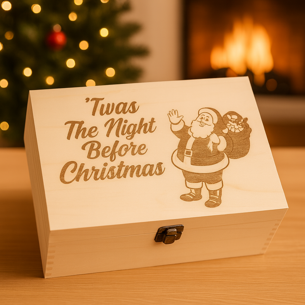 Childrens Personalised Christmas Eve Box- Large activity box