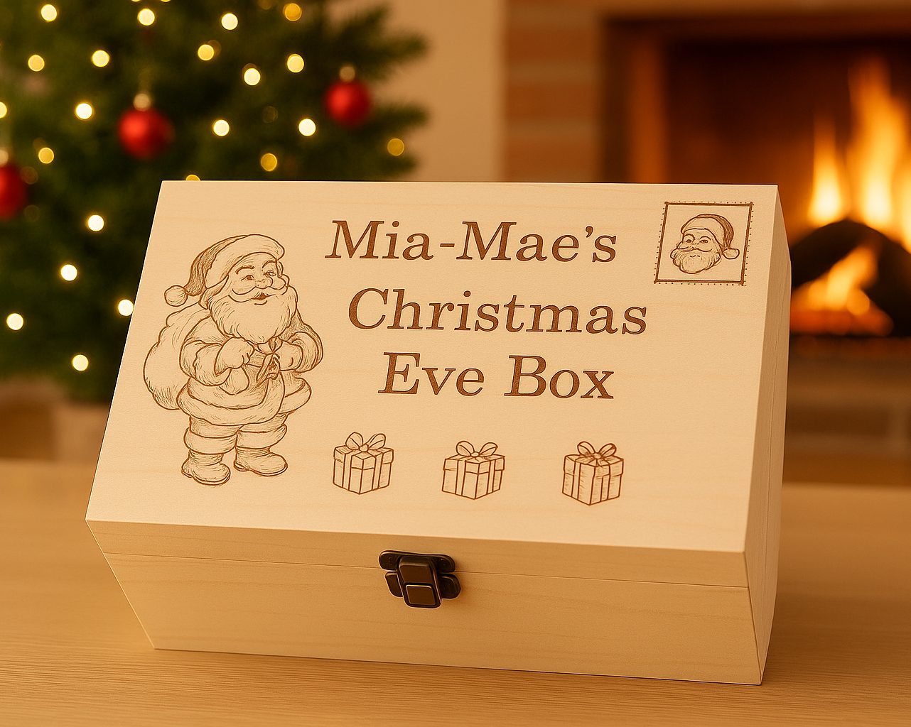 Childrens Personalised Christmas Eve Box- Large activity box