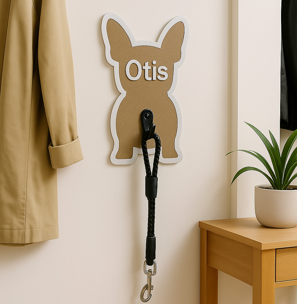 Personalised Dog Lead Holder - Key Hook- Dog Lead Hook - Harness Hook