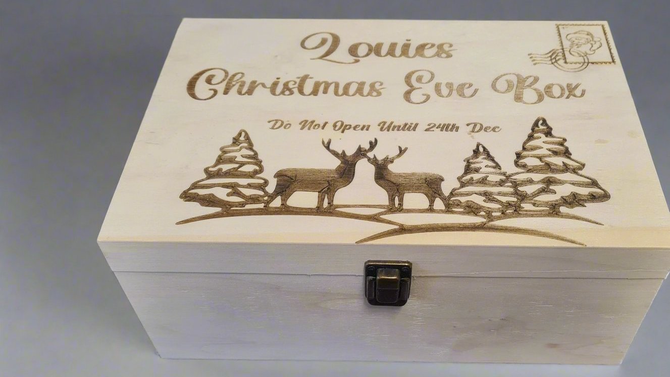 personalised christmas eve box