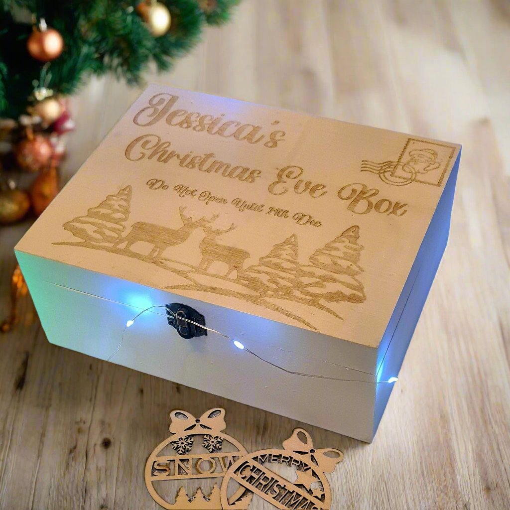 personalised christmas eve box