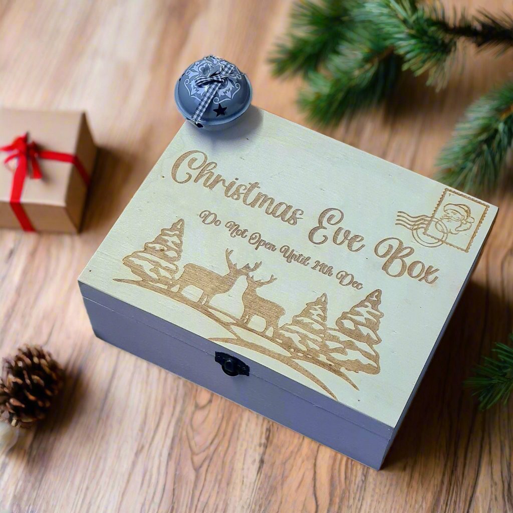 christmas reindeer childrens eve activity box