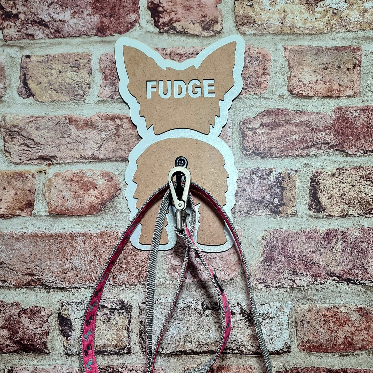 personalised dog lead hook