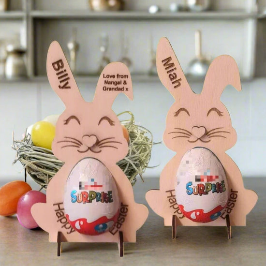 Specially wrapped in Easter gift paper 