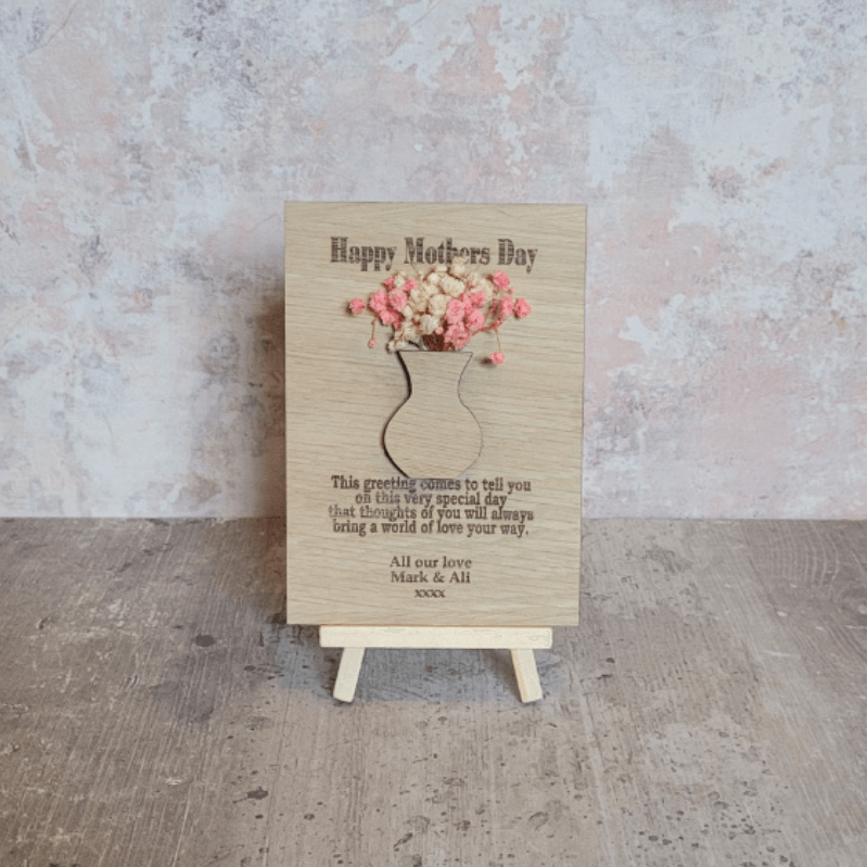 handmade wooden mother