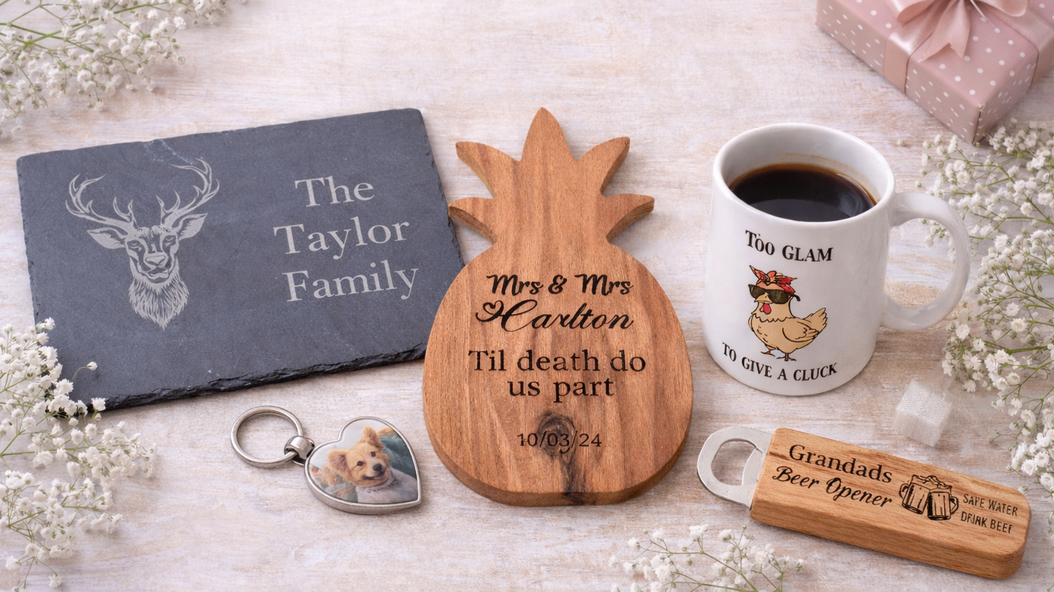 personalised gifts made in cheshire
