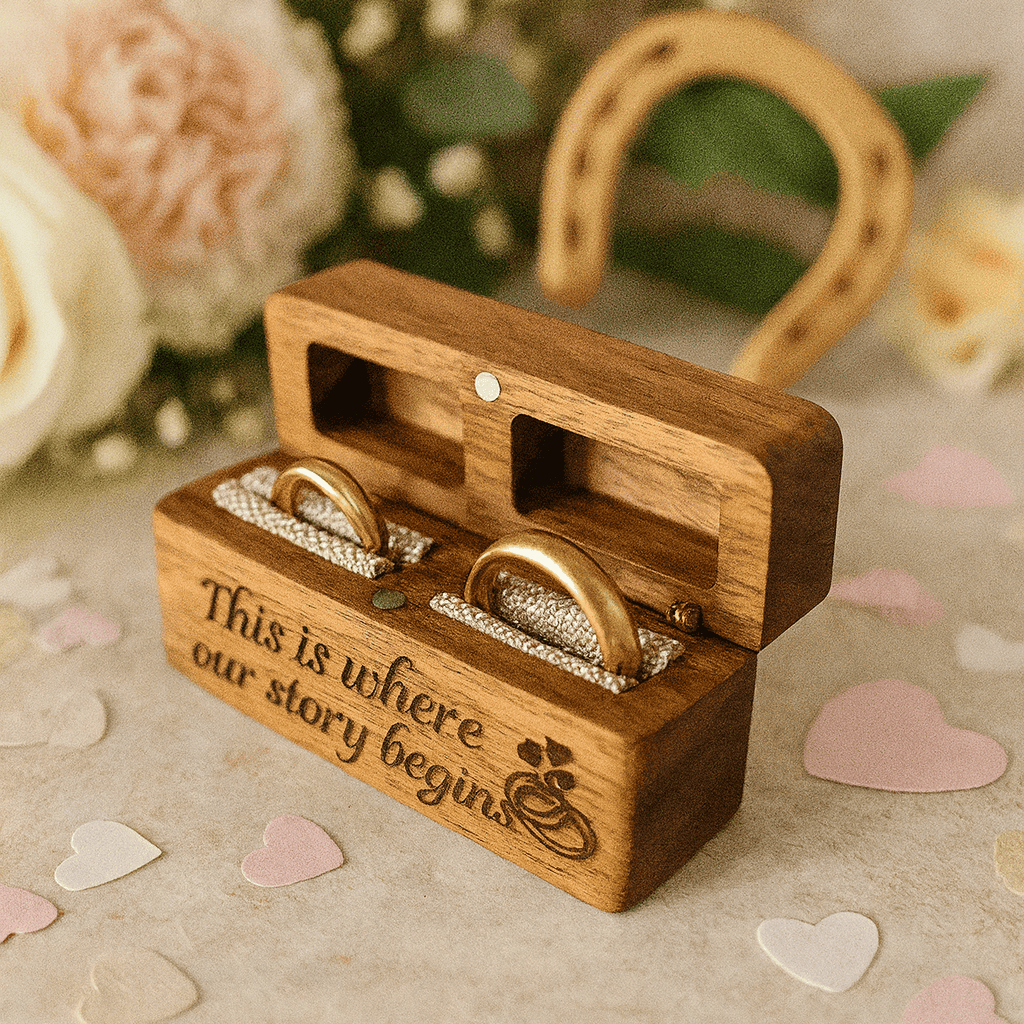 personalised wedding ring box